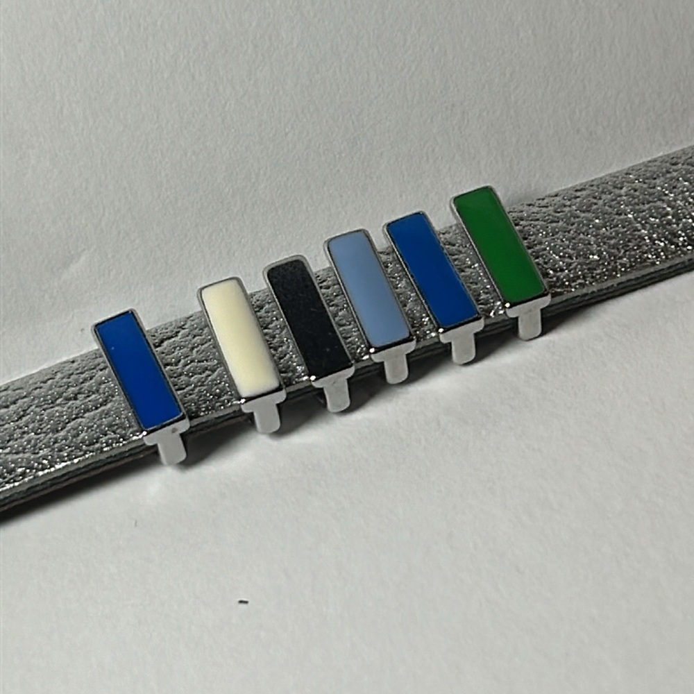 Keep Collective Lot of 6 Rectangular Bracelet Charms